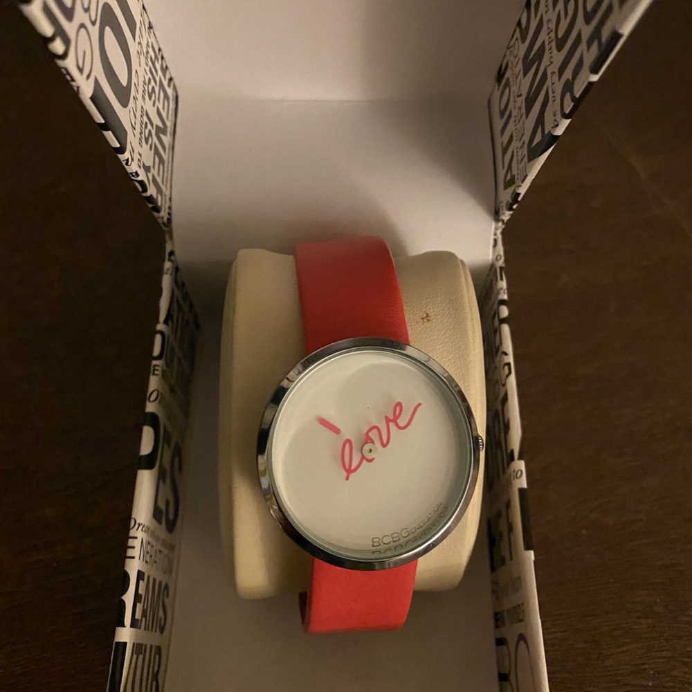 BCBG “Love” Watch